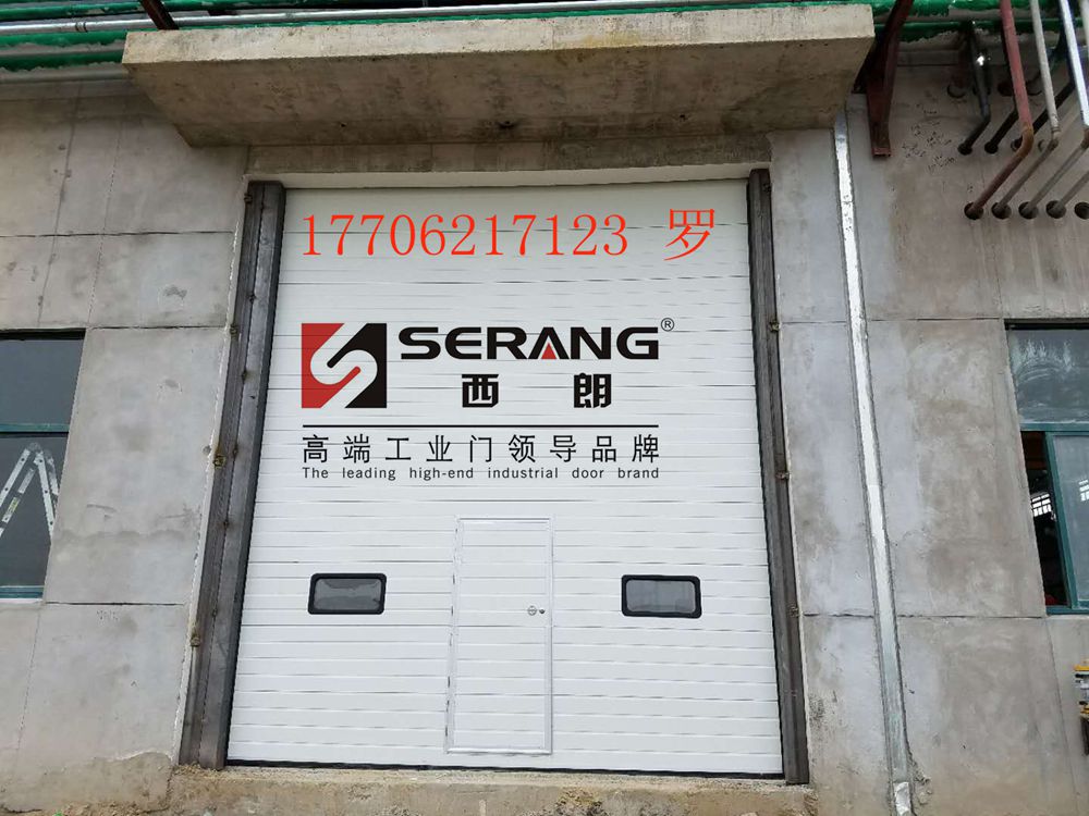 门业图片-工业提升门无锡电动提升门，垂直提升门价格提升门图片